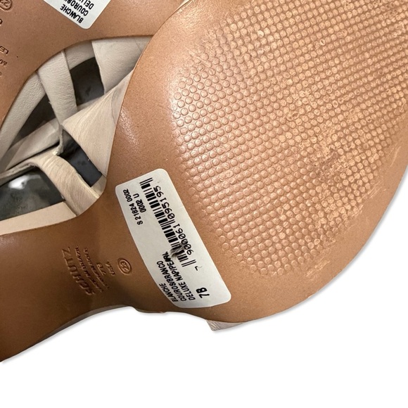 Schutz Blanche Pumps Pearl white shoes high heels Revolve Sz 7 - Picture 9 of 13